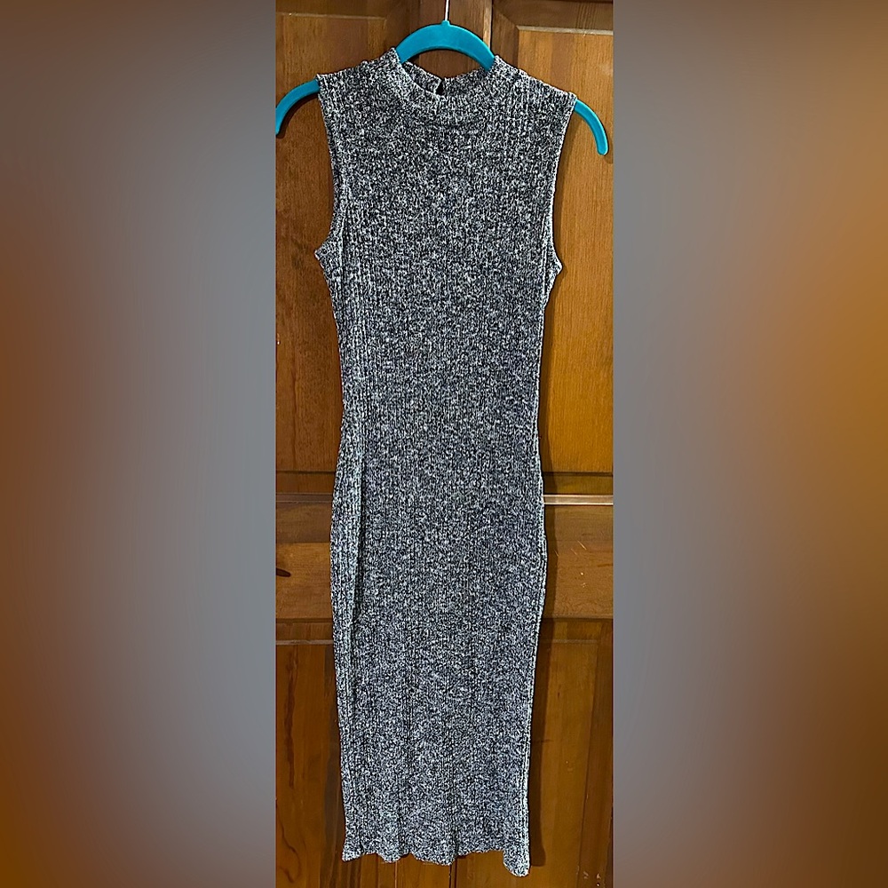 Heather Gray Knit Dress
